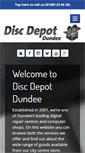 Mobile Screenshot of discdepotdundee.co.uk